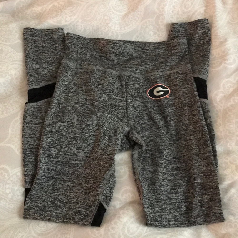 UGA leggings with mesh